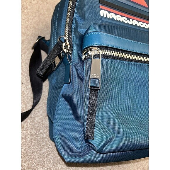 Marc Jacobs Trek Sports Logo Backpack Green - Picture 13 of 13